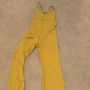 FP Movement by Free People Mustard Jumpsuit